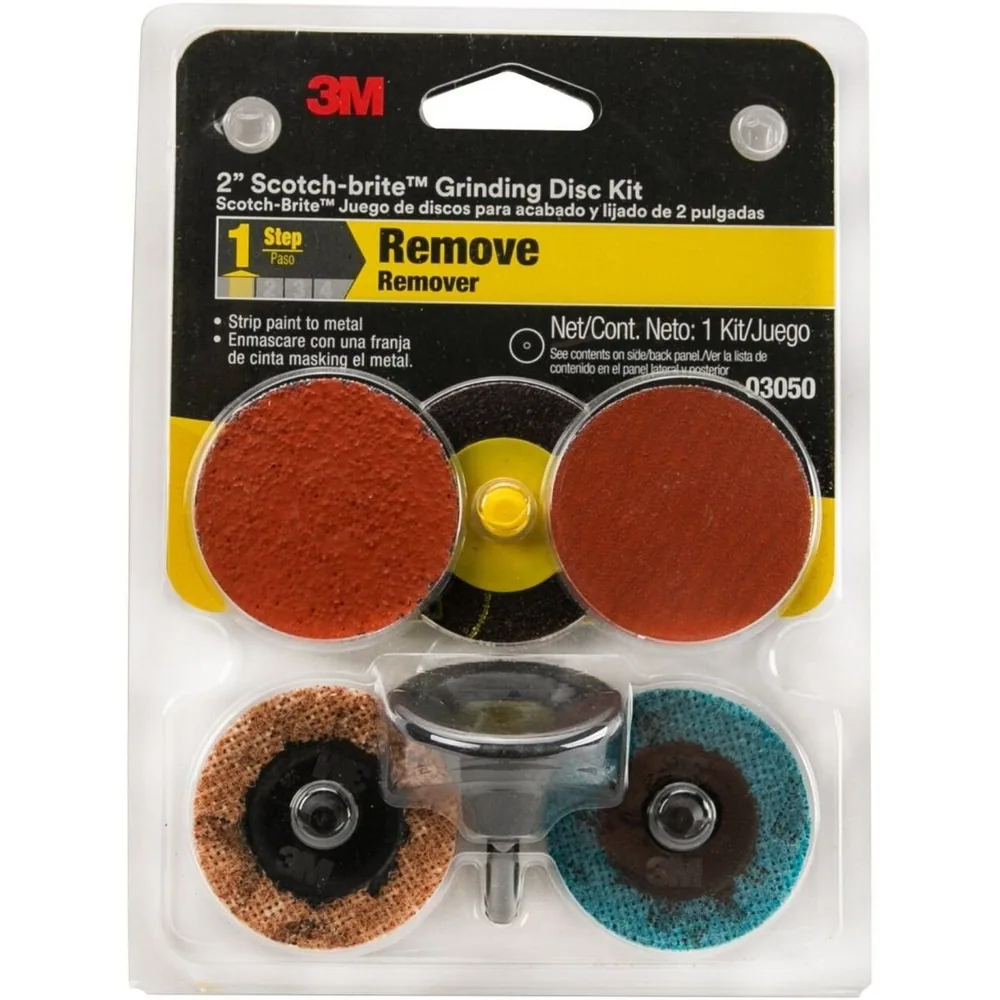 Kit de Disco Esmeril Scotch-Brite™ 03050, 2 inch