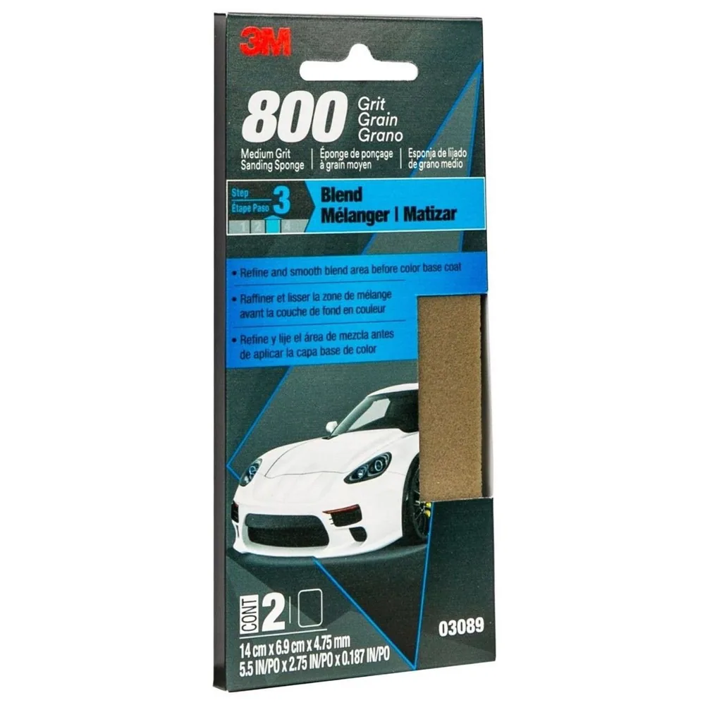 3M™ Esponja de Lija Grano Medio 03089