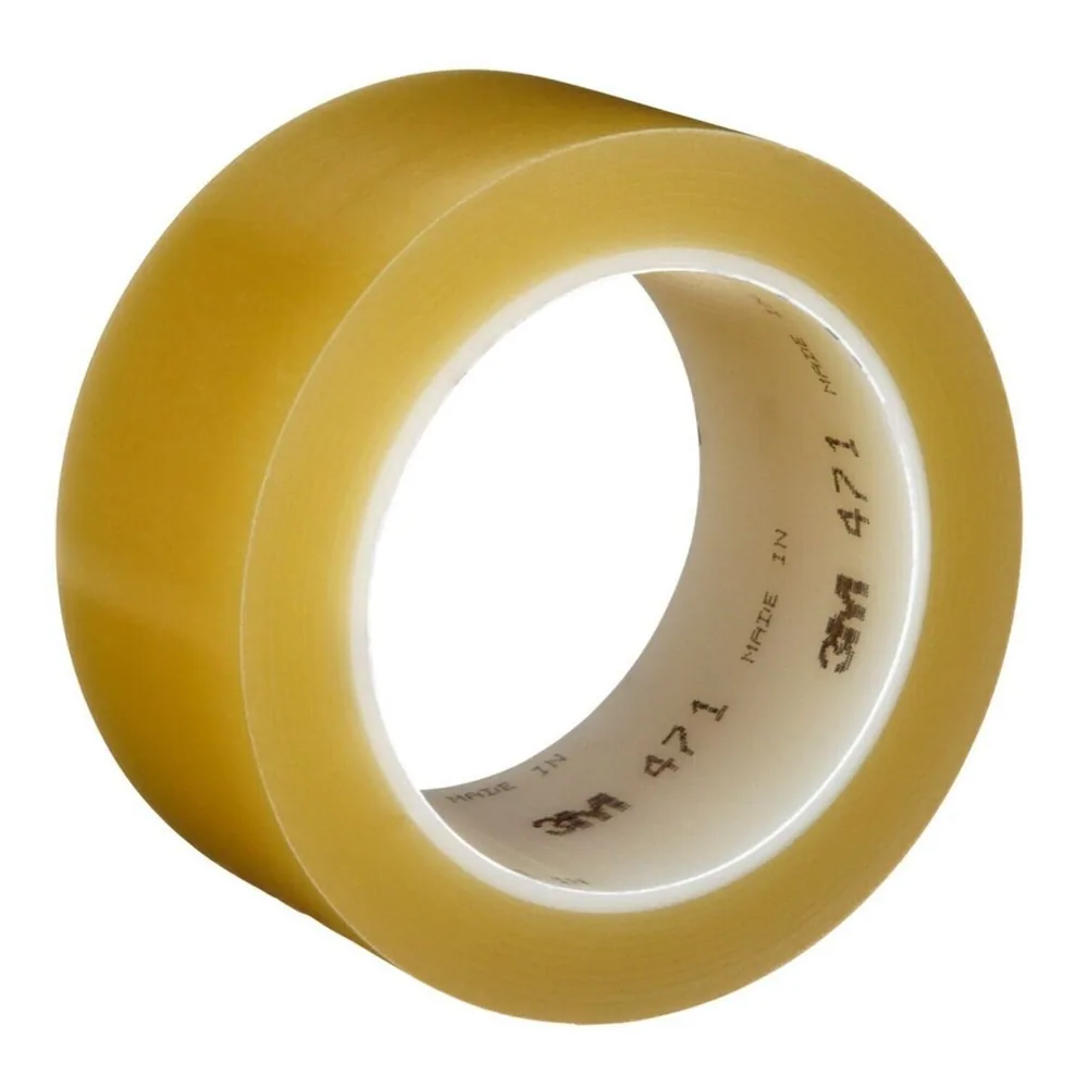 3M™ Cinta de Vinil 471, Transparente, 3 in x 36 yd, 5.2 mil