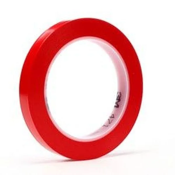 3M™ Cinta de Vinil 471, Roja, 3/4 in x 36 yd, 5.2 mil