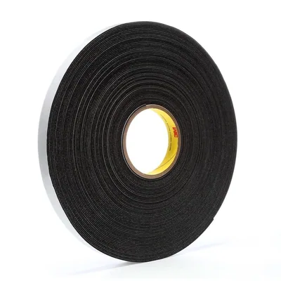 3M™ Vinyl Foam Tape 4516, Black, 3/4 in x 36 yd, 62 mil