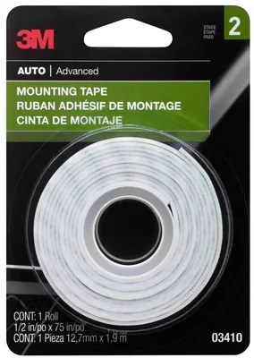 3M™ Mounting Tape, 03410, 1/2 in x 75 in