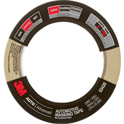 3M™ Cinta Masking Automotriz, 03430, 18 mm x 32 m