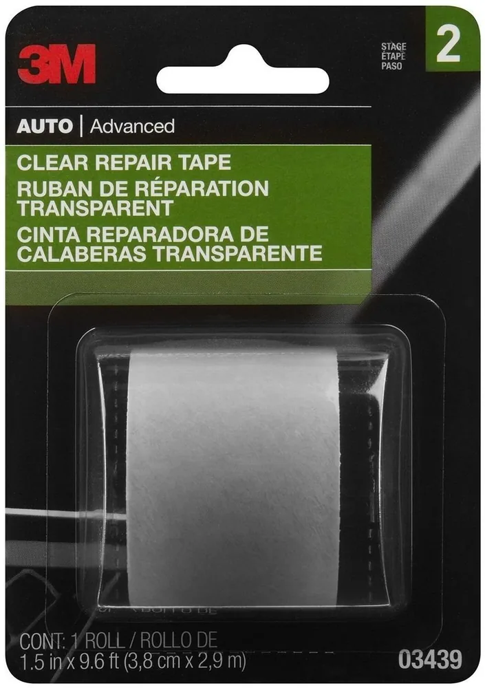 Cinta de Reparación Transparente 3M™ 03439, 1-1/2 in x 115 in