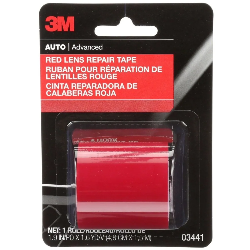 Cinta de Reparación de Lente Roja 3M™, 03441, 1.875 in x 60 in