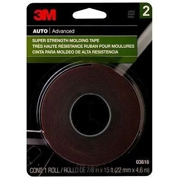 Cinta de Moldura de Resistencia Super 3M™ 03616, 7/8 pulgadas x 15 ft