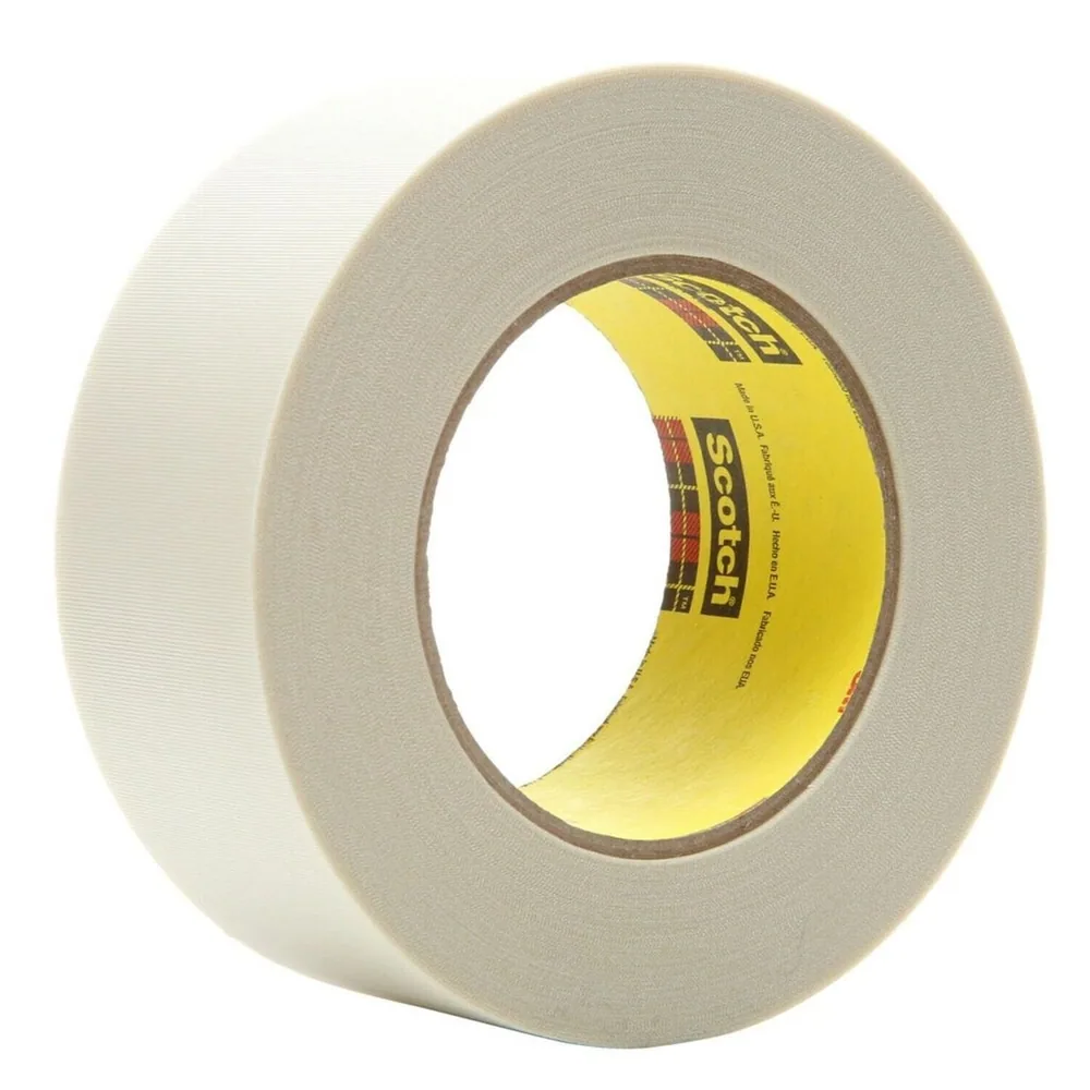 3M™ Cinta de Tela de Vidrio 361, Blanco, 2 in x 60 yd, 6.4 mil