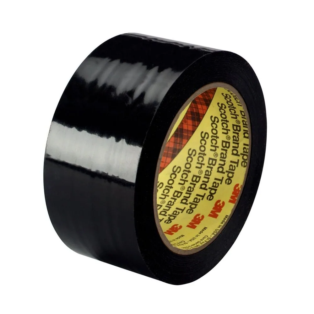 Cinta de Polietileno 3M™ 483, Negra, 2 in x 36 yd, 5.0 mil