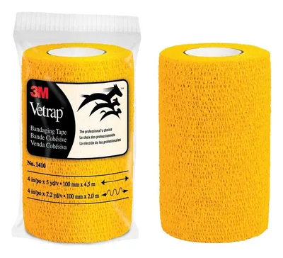 Cinta de vendaje 3M™ Vetrap™ 1410GD Oro