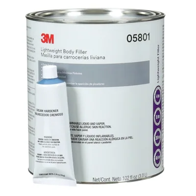 3M™ Lightweight Body Filler 05801, 1 gal