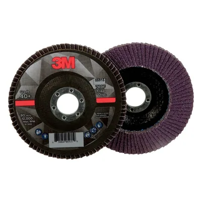Disco de Láminas 3M™ Flap Disc 769F, 40+, T27, 5 in x 7/8 in