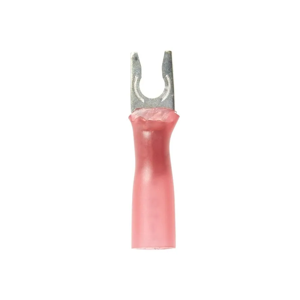 3M™ Scotchlok™ Terminal de horquilla con bloqueo costura brazada termocontráctil MH18-6FLK, tamaño de birlo 6