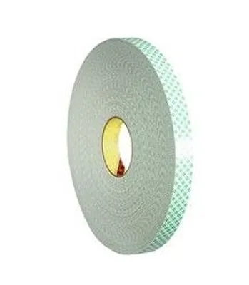 3M™ Double Coated Urethane Foam Tape 4032, Off White, 1 in x 72 yd, 31 mil
