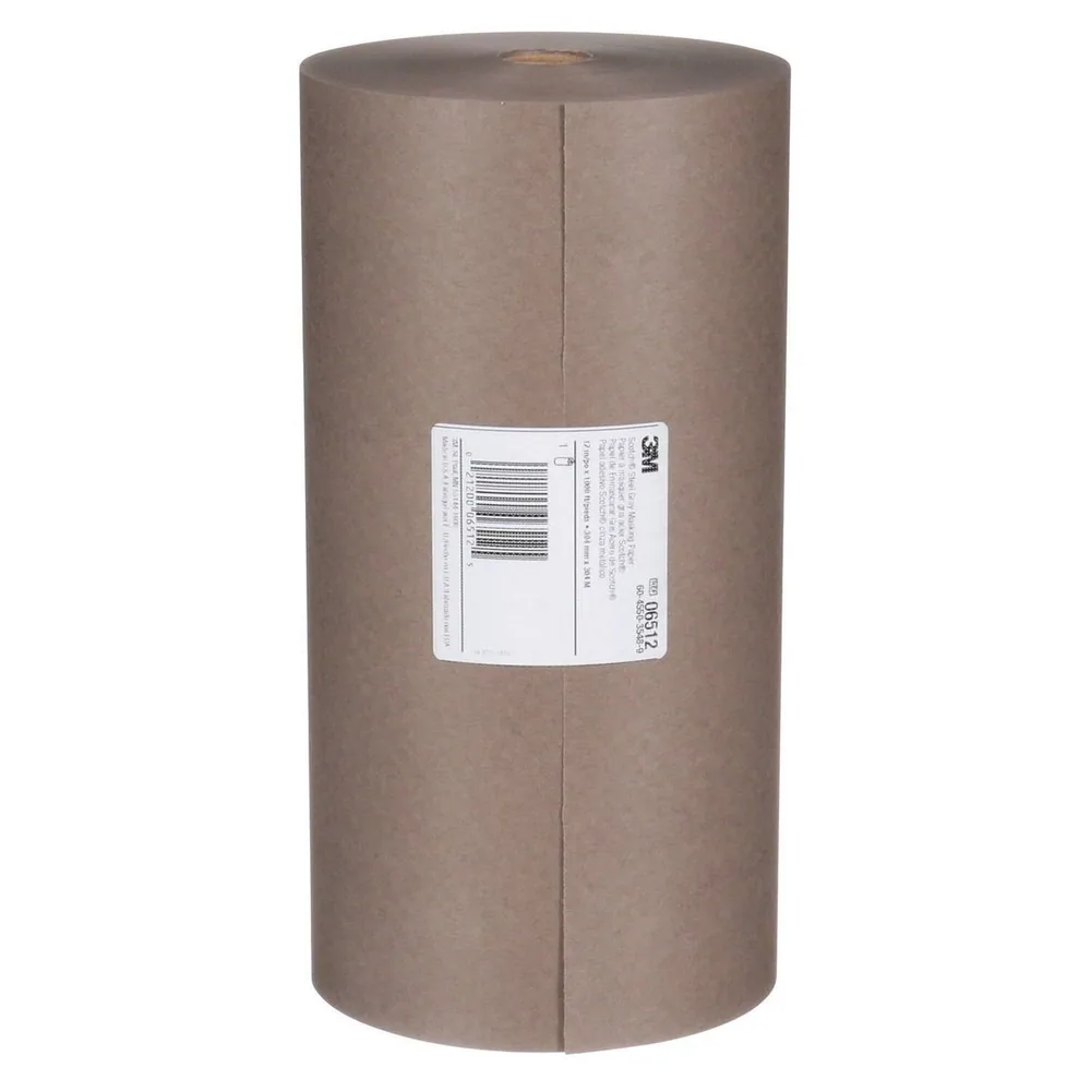 Papel Masking Scotch® Gris Acero 06512, 12 in x 1000 ft