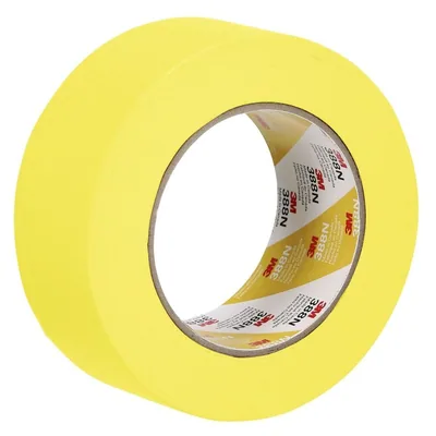3M™ Cinta Masking Amarilla Automotriz 388N, 06656, 48 mm x 55 m