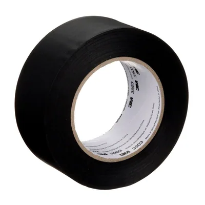 Cinta de ducto de vinil 3M™ 3903, Negro, 2 in x 50 yd, 6.5 mil