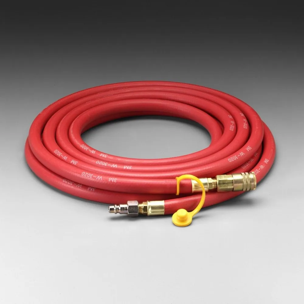 Manguera de Aire Suministrado 3M™ W-3020-25/07033(AAD), 25 ft, 1/2 pulgada ID, Conexiones de Intercambio Industrial, Baja Presión