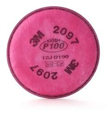 3M™ Filtro de Partículas 2097/07184(AAD), P100, con Alivio de Vapor Orgánico a Nivel de Molestia