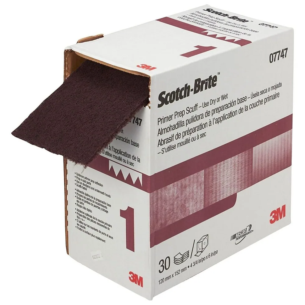 Scotch-Brite™ Preparación Primer Raspado 07747, VFN, 4-3/4 in x 15 ft