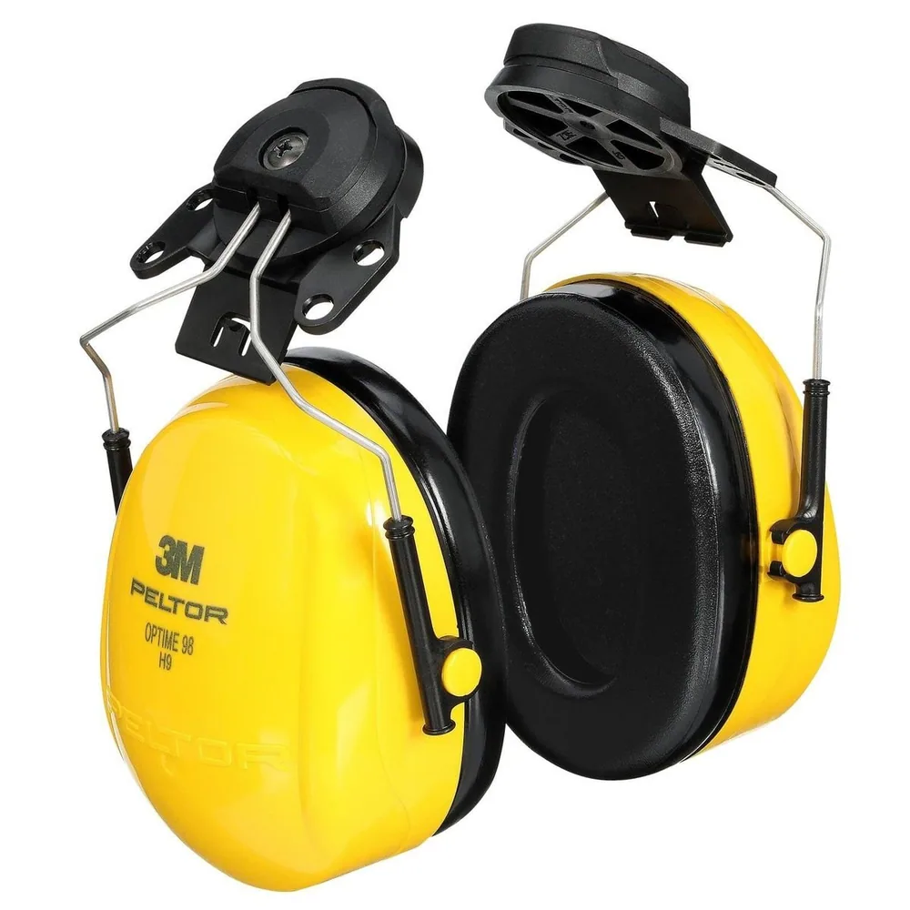Orejeras 3M™ Peltor™ Optime™ 98 Montadas en Casco, Conservación Auditiva H9P3E