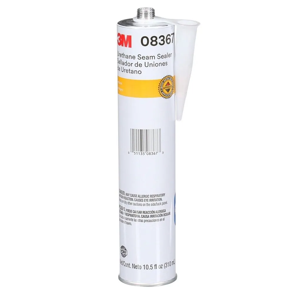 Sellador de Costuras de Poliuretano 3M™ 08367, Negro, Cartucho de 310 mL