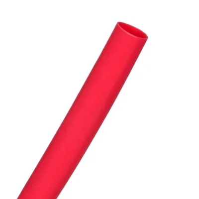 3M™ Tubo Termocontráctil Pared Delgada FP-301-1/4-Rojo-200': Carrete de 200 ft de largo