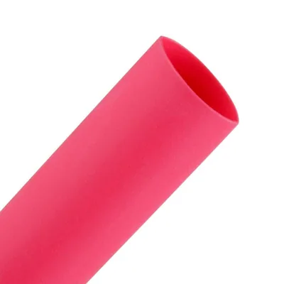 Tubo Termocontráctil 3M™ de Pared Delgada FP-301-1/2-Rojo-200': carrete de 200 ft de largo