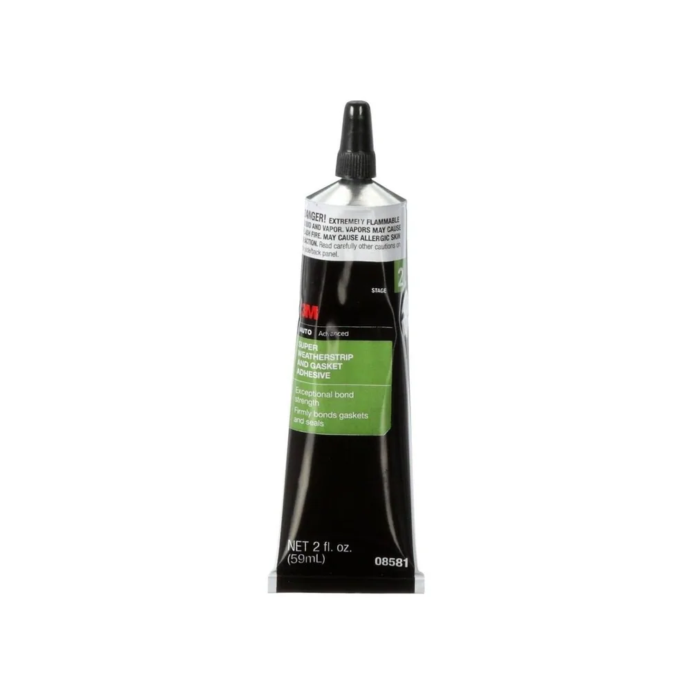 Adhesivo de Sellador y Junta de Clima Extremo Super 3M™ 08581, Tubo de 2 fl oz, Negro