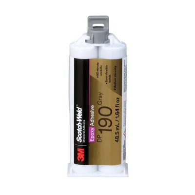 Adhesivo Epóxico 3M™ Scotch-Weld™ DP190, Gris, 48.5 mL Duo-Pak