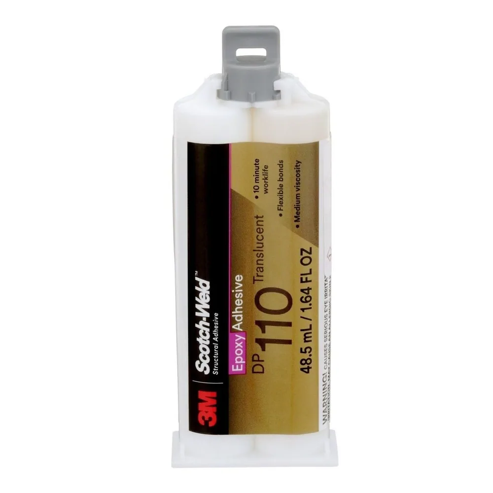 Adhesivo Epóxico 3M™ Scotch-Weld™ DP110, Traslúcido, 48.5 mL Duo-Pak