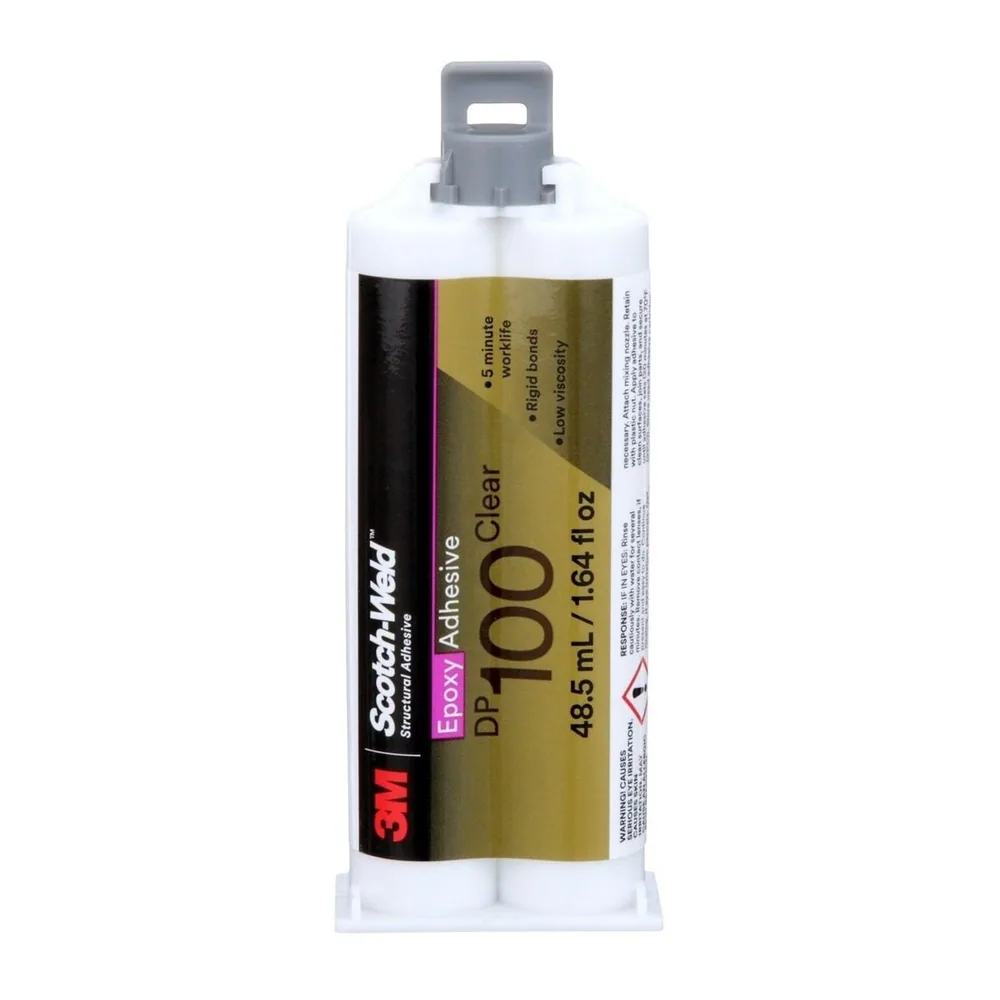 3M™ Scotch-Weld™ Epoxy Adhesive DP100, Clear, 48.5 mL Duo-Pak