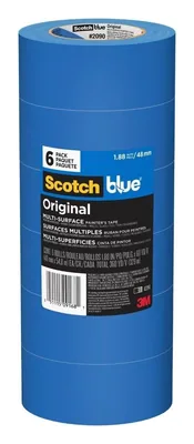 Cinta de Enmascarar ScotchBlue™ Original 2090-48SC6, 1.88 in x 60 yd