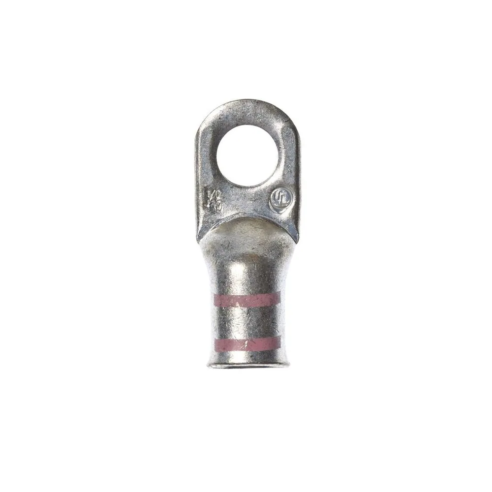3M™ Scotchlok™ Large Gauge Ring Tongue, Copper Non-Insulated Seamless MC1-38RX, Stud Size 3/8