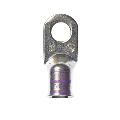 3M™ Scotchlok™ Terminal de ojillo calibre grande, cobre sin aislar costura sin empalme MC4/0-38RX, tamaño de birlo 3/8