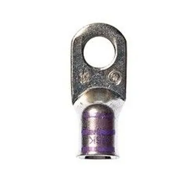 3M™ Scotchlok™ Terminal de ojillo calibre grande, cobre sin aislar costura sin empalme MC4/0-12RX, tamaño de birlo 1/2 (3M-09210)
