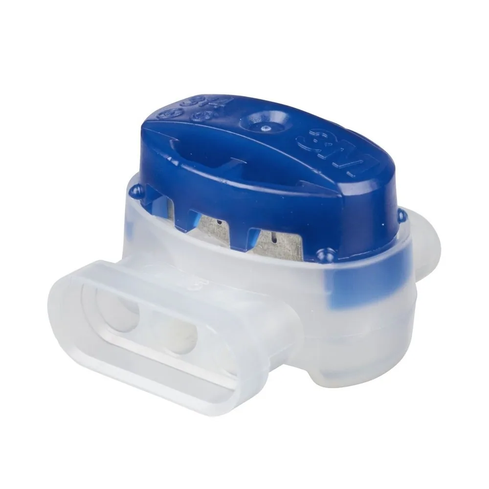 3M™ Scotchlok™ Electrical IDC 314-BIN, Pigtail, Self-Stripping, Blue, 22-14 AWG