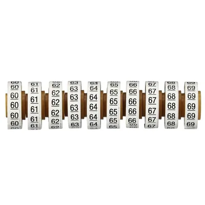 3M™ Wire Marker Tape Numbers SDR 60-69