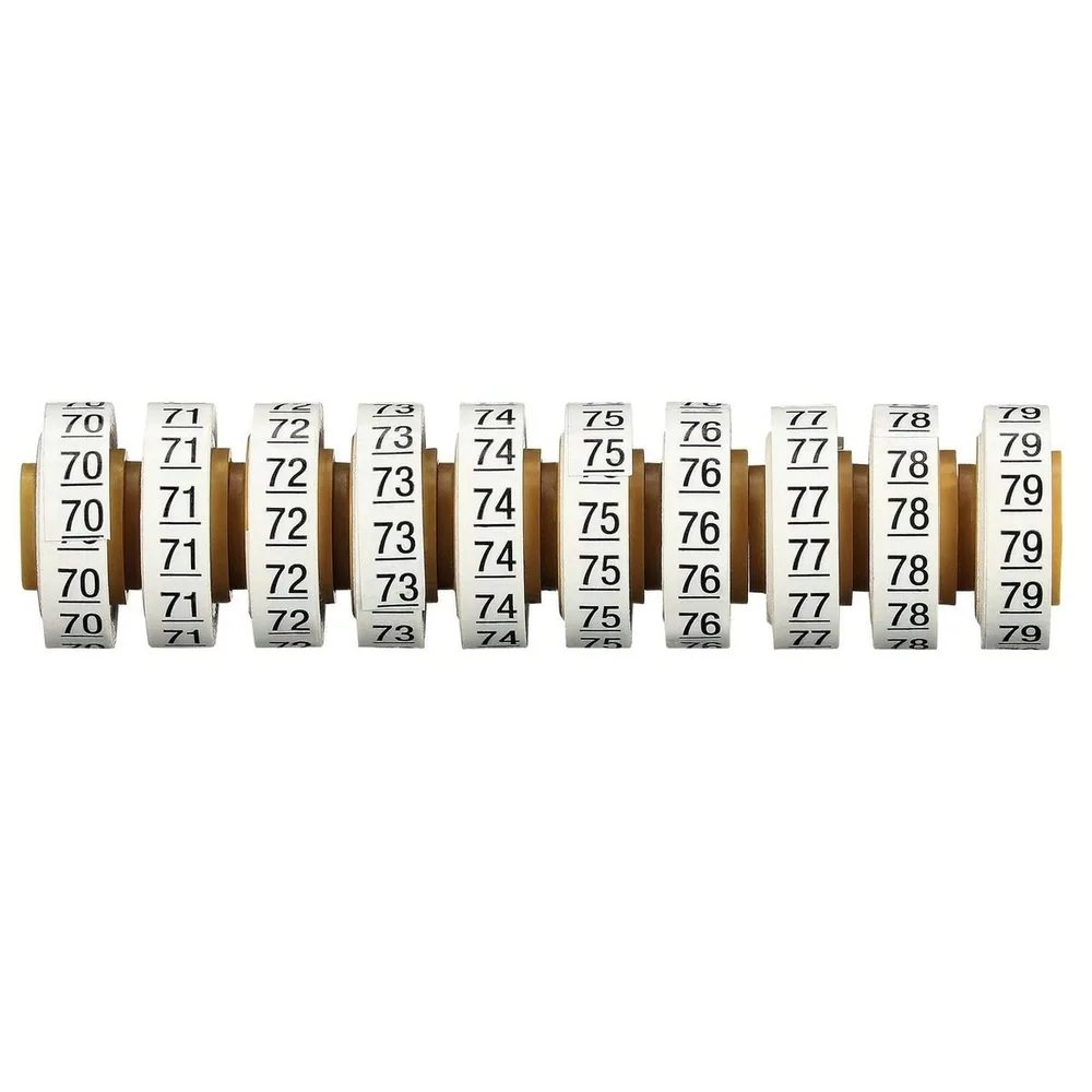 3M™ Wire Marker Tape Numbers SDR 70-79