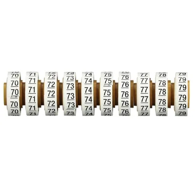 3M™ Wire Marker Tape Numbers SDR 70-79