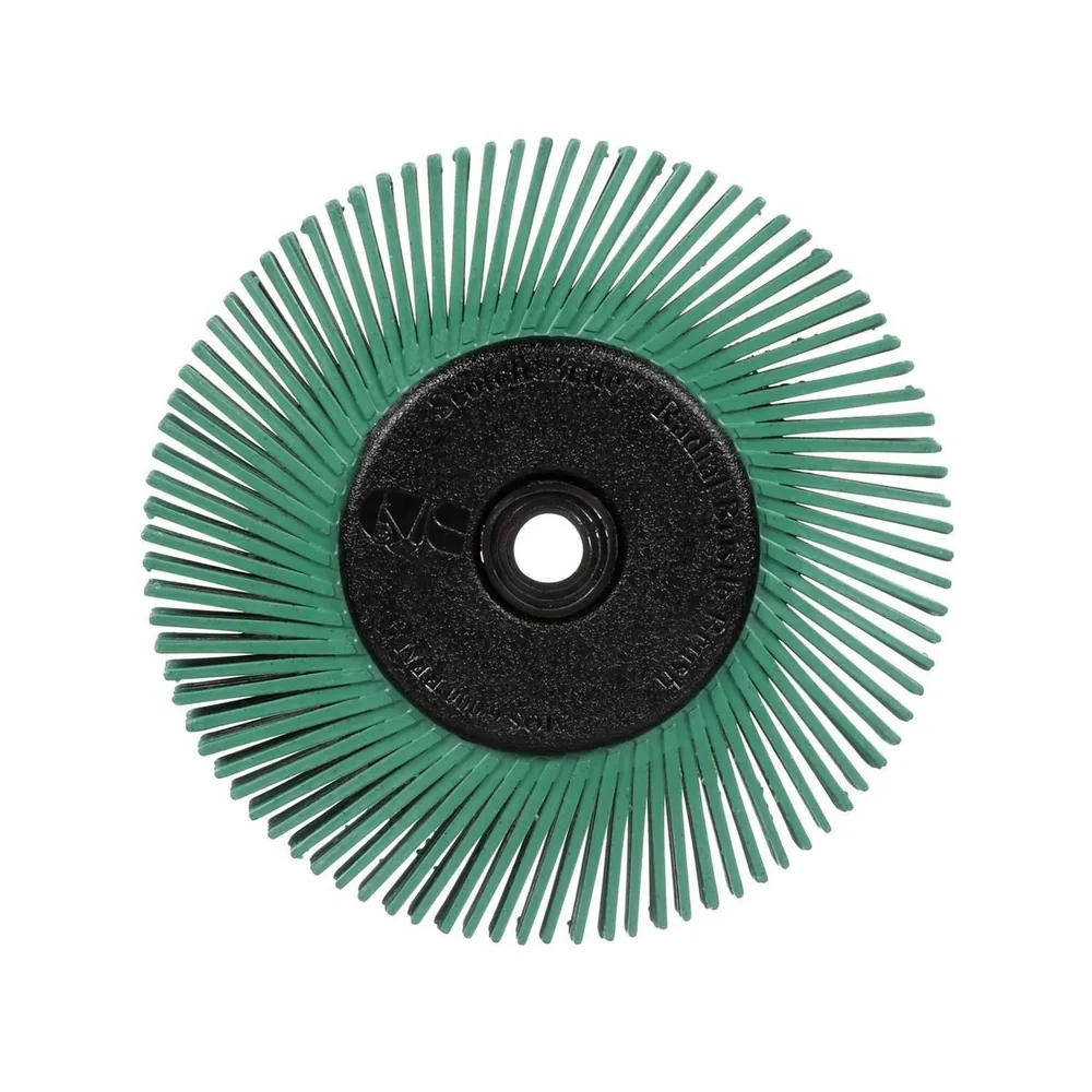Scotch-Brite™ Radial Bristle Brush, 6 in x 1/2 in x 1 in 50 With Adapter