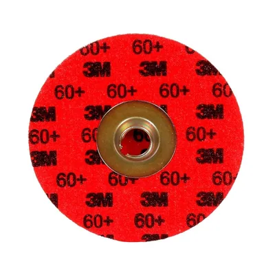 3M™ Cubitron™ II Roloc™ Durable Edge Disc 947A, 60+, X-weight, TSM, Maroon, 2 in, Die RS200PM