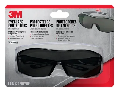 Protectores de Lentes Antiarañazos 3M™ 47032H1-DC, Gris, Lentes Grises