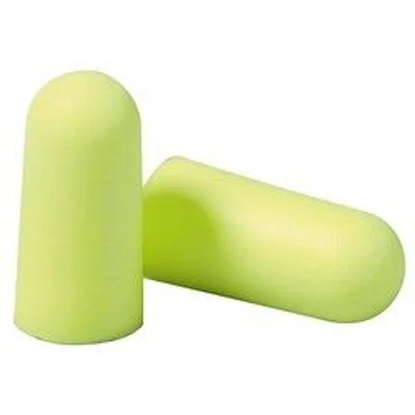 Tapones Auditivos Earsoft Amarillo Neón en Paquete de Almohada