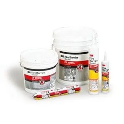 Sellador 3M™ Fire Barrier CP 25WB+, Rojo, Cartucho de 27 fl oz