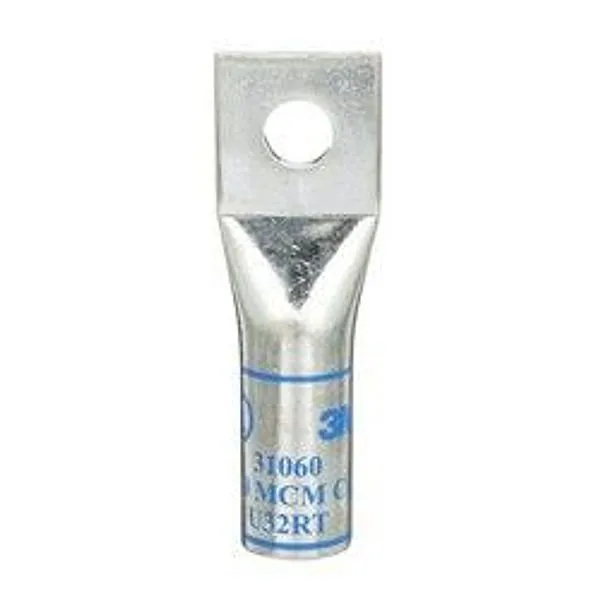 3M™ Scotchlok™ Zapata de cobre tubo largo de un orificio 31060, hasta 35 kV, 400 kcmil, Azul
