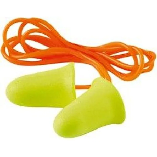 Tapones Auditivos 3M™ E-A-Rsoft™ FX™ 312-1260, Con Cordón, Bolsa de Polietileno