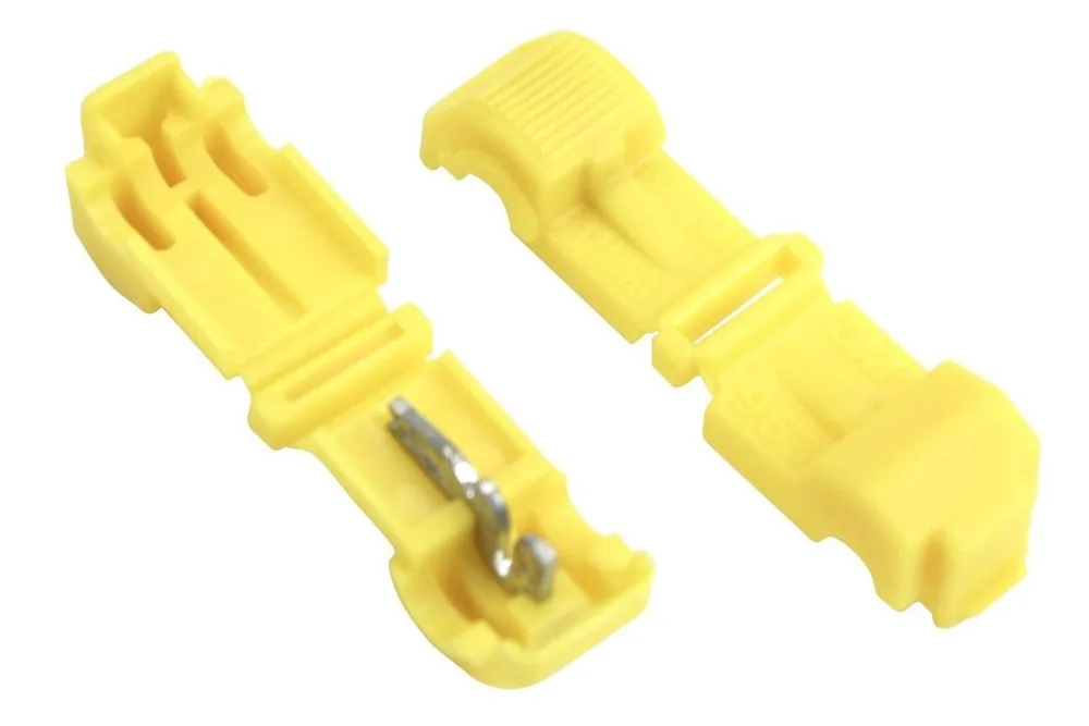 3M™ Scotchlok™ Conector rápido hembra QuickSlide, T-Tap aislado con nylon, auto-pelador 953K, 12 AWG