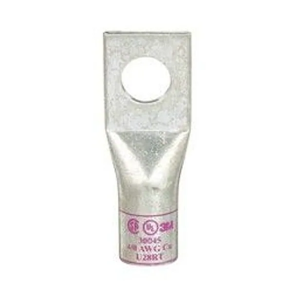3M™ Scotchlok™ Zapata de Ojillo de Cobre, Un Agujero, 30045, hasta 35 kV, 4/0 AWG, Tamaño de Birlo 1/2 (12), Morado