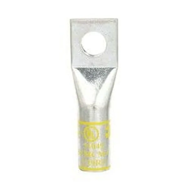 3M™ Scotchlok™ Copper One Hole Long Barrel Lug 31049, up to 35 kV, 250 kcmil, Yellow