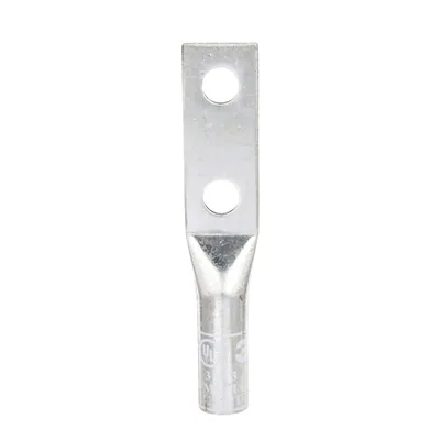 3M™ Scotchlok™ Zapata de Barril Largo de Cobre, Dos Agujeros, 31153, hasta 35 kV, 300 kcmil, Blanco